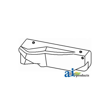 A & I Products Sway Block (RH) 3" x3" x12" A-167569A